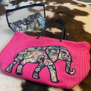 Vera Bradley beach bag